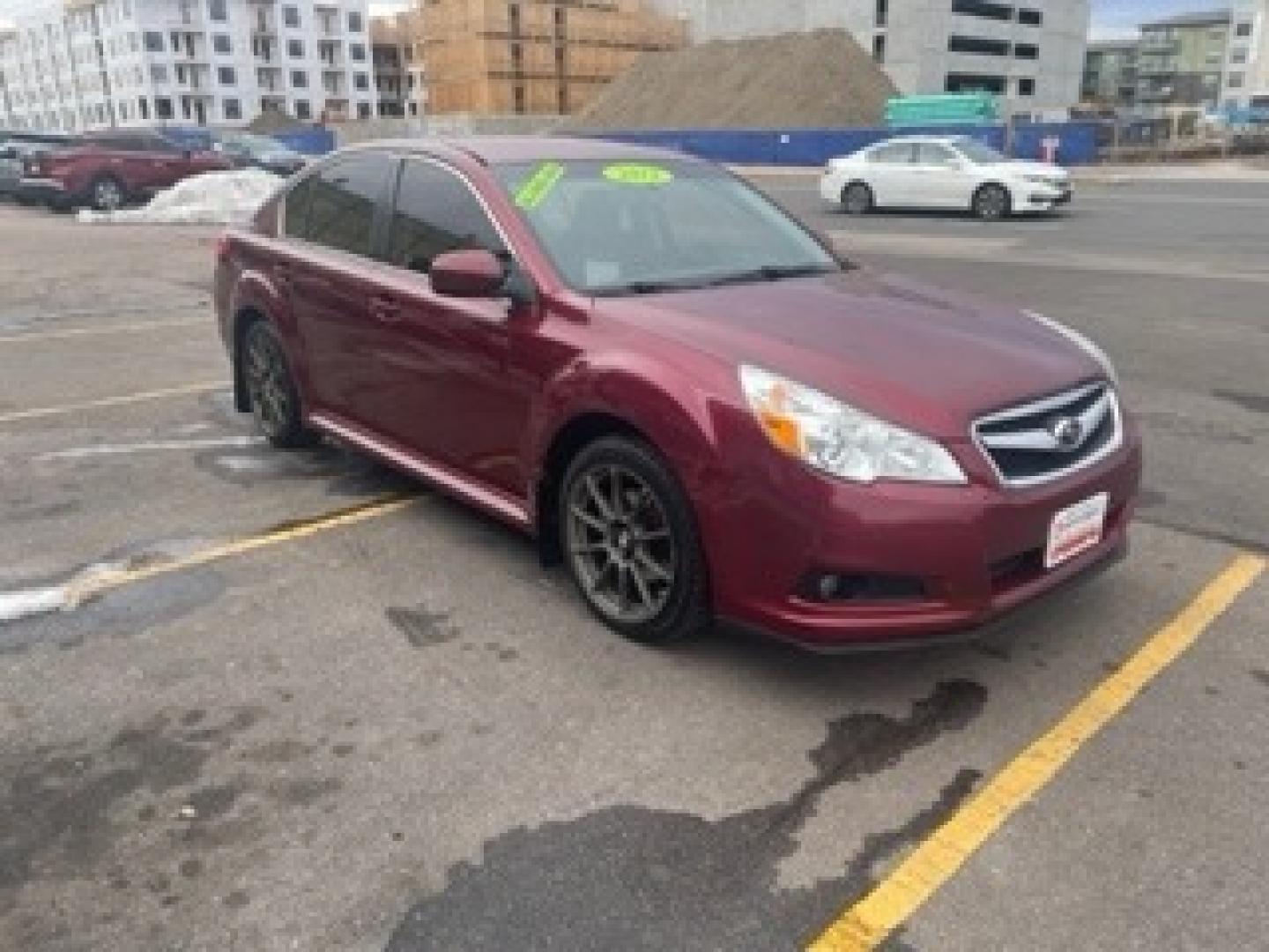 2012 Ruby Red Pearl /Off-Black Subaru Legacy 2.5i (4S3BMCA60C3) with an 2.5L 4-Cylinder SOHC 16V engine, CVT transmission, located at 10890 W. Colfax Ave., Lakewood, CO, 80215, (303) 274-7692, 39.739914, -105.120132 - 2012 Subaru Legacy<br><br>D1 Auto NEVER charges dealer fees! All cars have clean titles and have been inspected for mechanical issues. We have financing for everyone. Good credit, bad credit, first time buyers.<br><br>Please call Lakewood Location 303-274-7692 or Thornton 303-287-5511 to schedule a - Photo#2